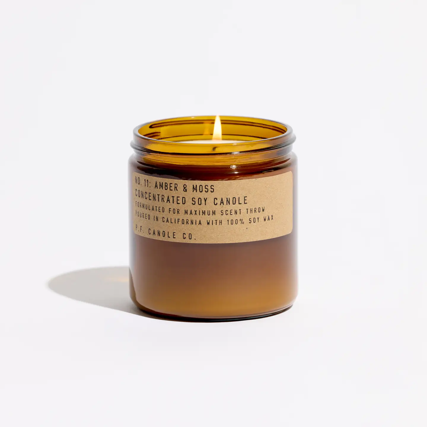 Amber & Moss Candle