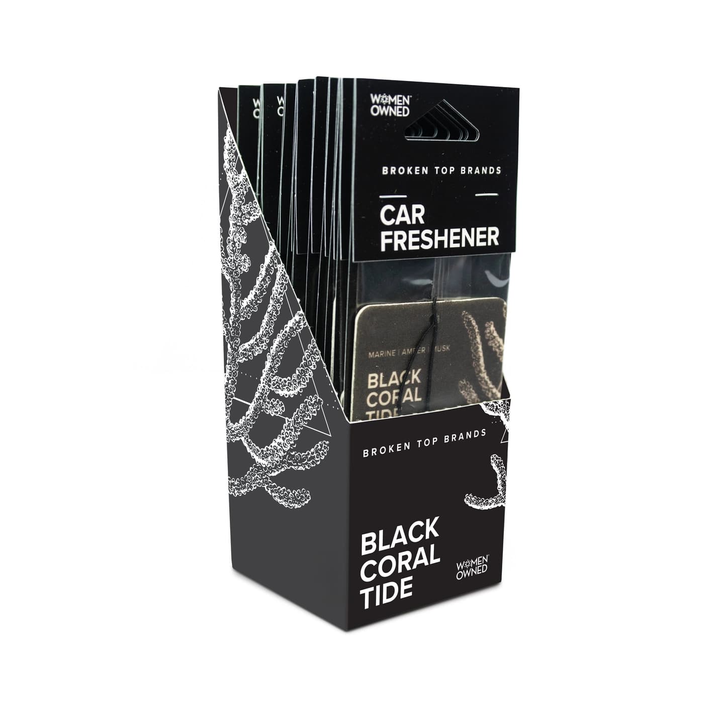 Black Coral Tide Car Freshener