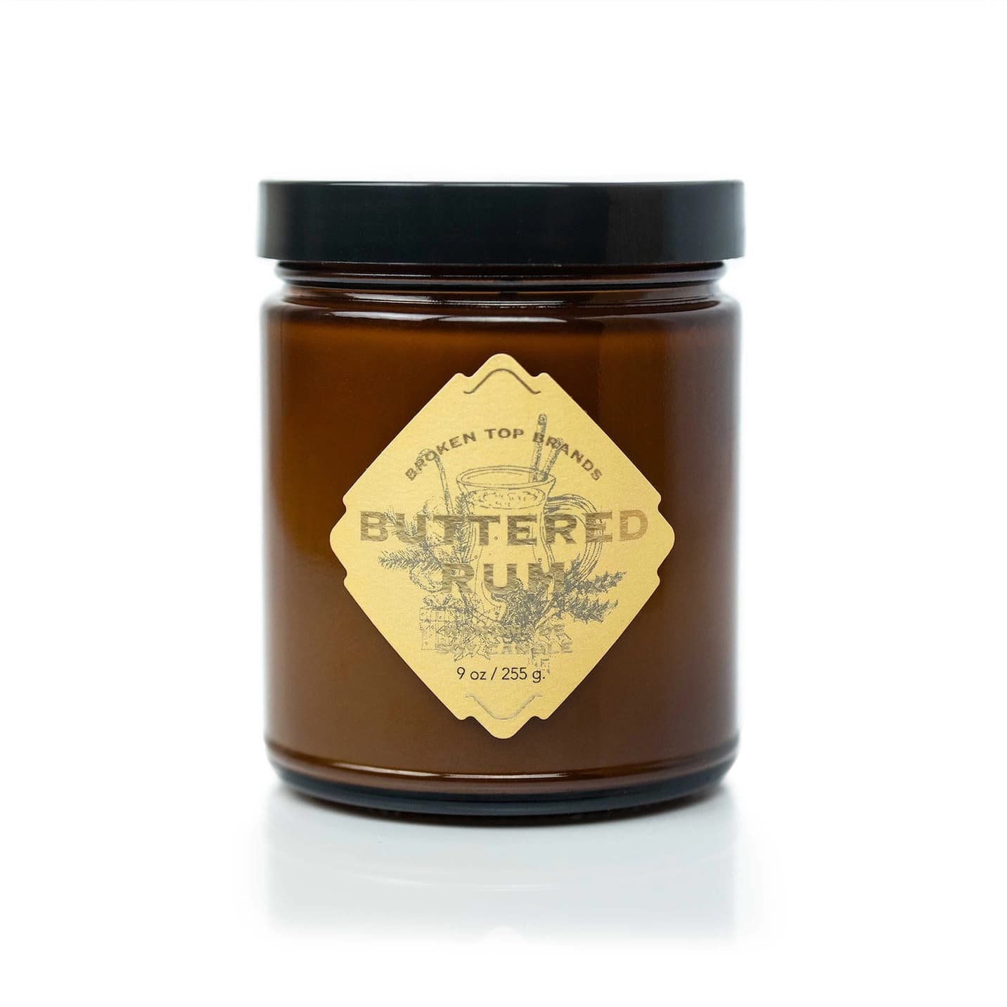 Buttered Rum 9oz Soy Candle