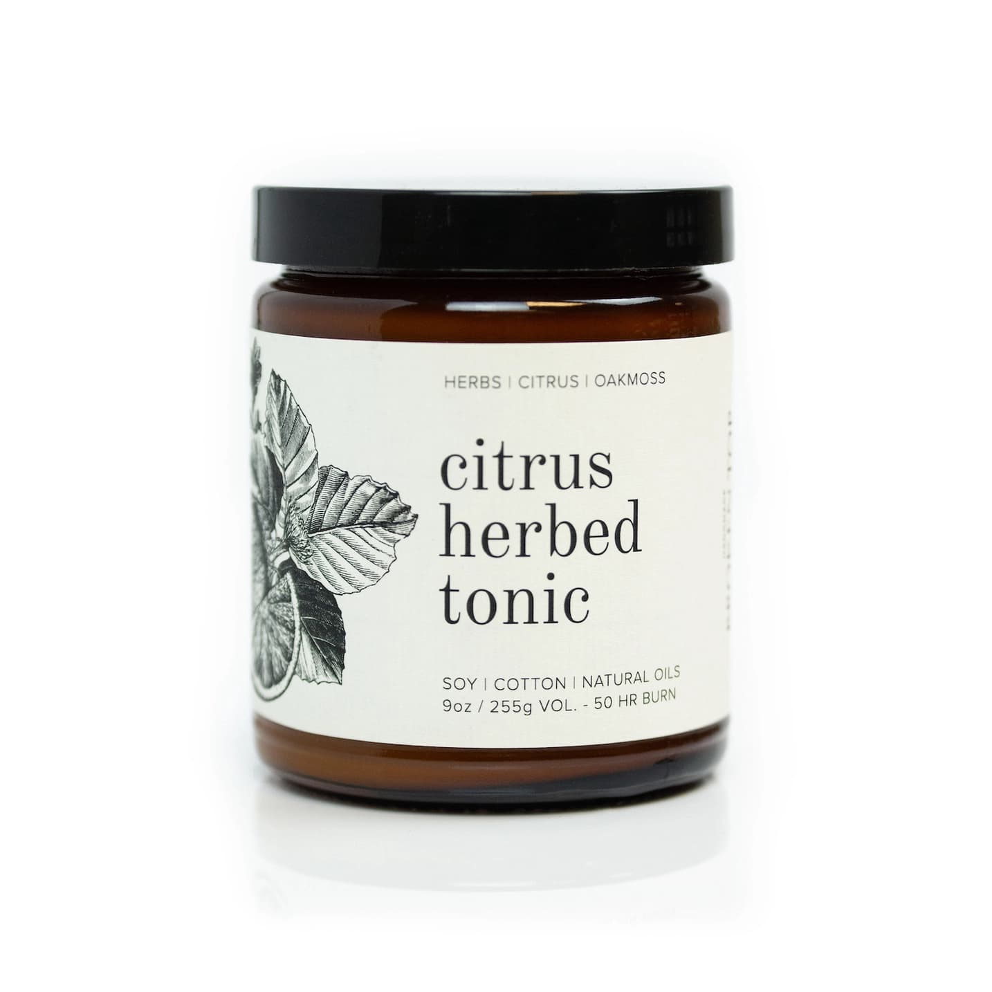 Citrus Herbed Tonic 9oz Soy Candle