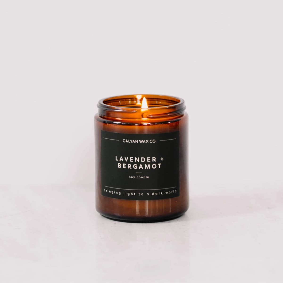 Lavender + Bergamot Amber Jar