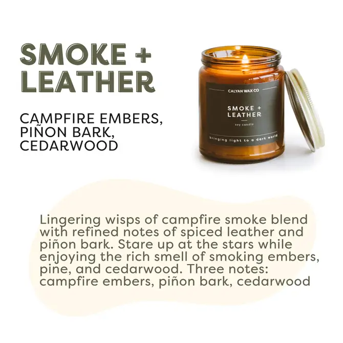 Smoke + Leather