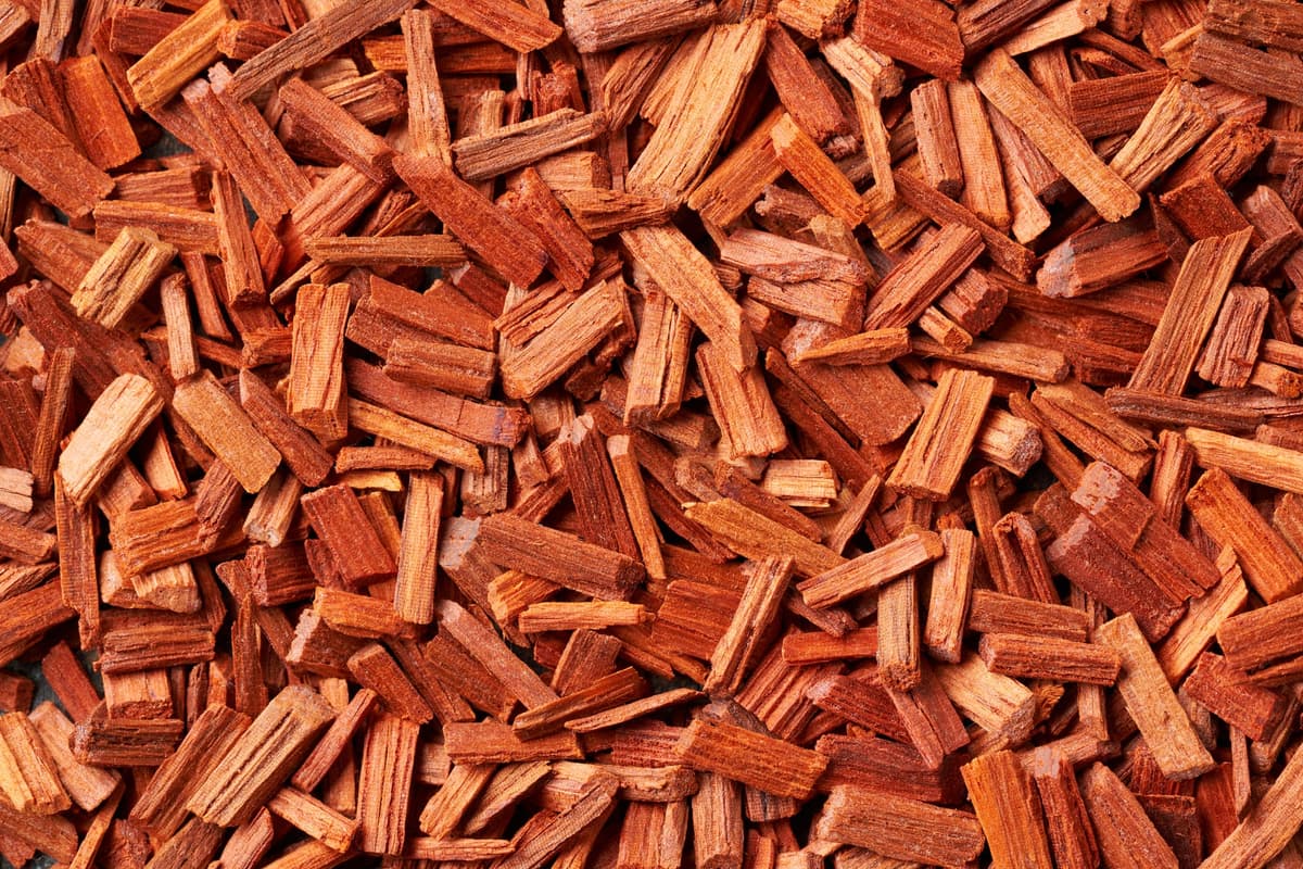 Sandalwood wood scene
